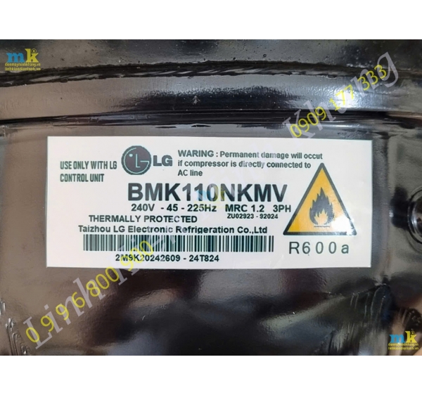 Block Dùng Cho Mã BMK110NKMV Tủ Đông Mát